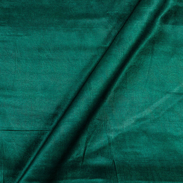 Buy Mashru Gaji Bottle Green Colour Dyed Fabric Online 4072FE