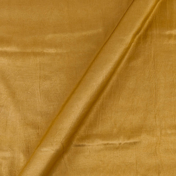Mashru Gaji Sand Gold Colour 45 Inches Width Dyed Fabric