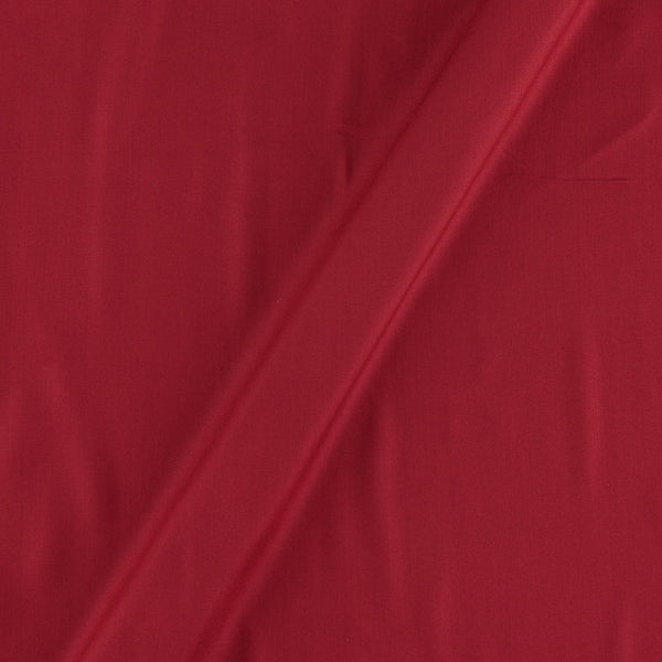 Rayon Maroon Red Colour Plain Dyed 42 Inches Width Fabric