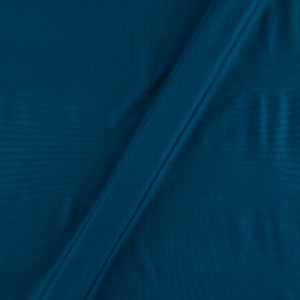 Rayon Teal Colour Plain Dyed 43 Inches Width Fabric Cut Of 0.55 Meter