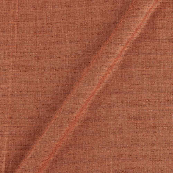 Artificial Matka Silk Sunrise Orange Colour 43 Inches Width Fabric
