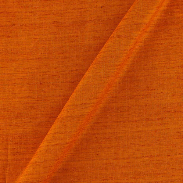 Artificial Matka Silk Fanta Orange Colour Fabric Online 4078AS