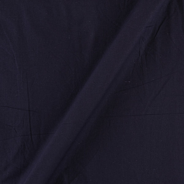 Midnight Blue Colour Gamathi and Dabu Matching Hand Dyed Cotton Fabric Online 4081F