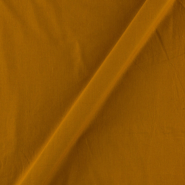 Mustard Orange Colour Gamathi and Dabu Matching Hand Dyed Cotton Fabric Online 4081O
