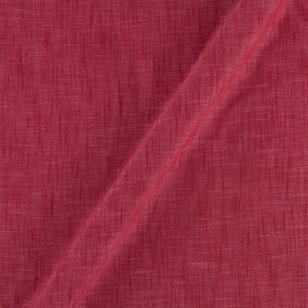Slub Cotton Raspberry Colour Fabric Online 4090CI