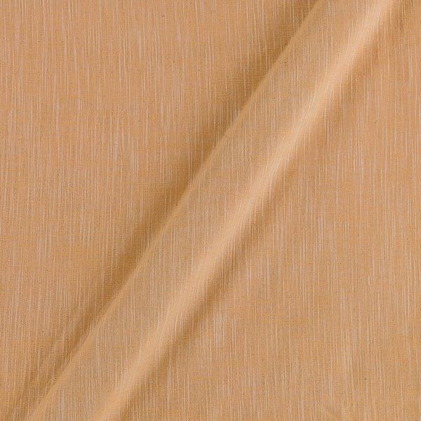 Slub Cotton Butterscotch Cross Tone [Cream X White] Fabric Online 4090ED