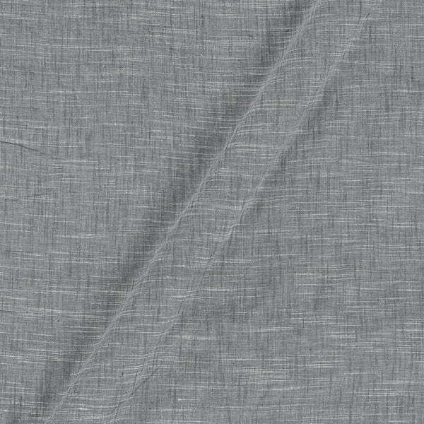 Slub Cotton Ash Grey Colour 43 Inches Width Fabric freeshipping - SourceItRight