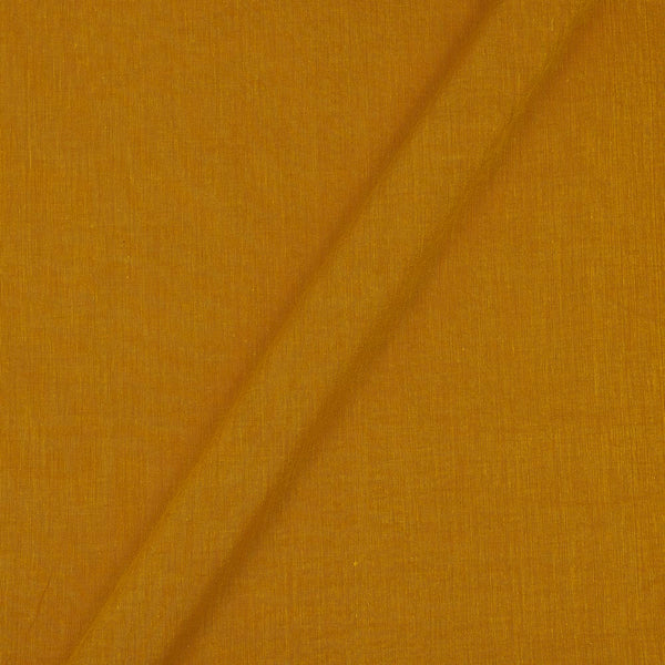 South Cotton Mustard Orange Colour Dyed Washed Fabric Online 4095UC