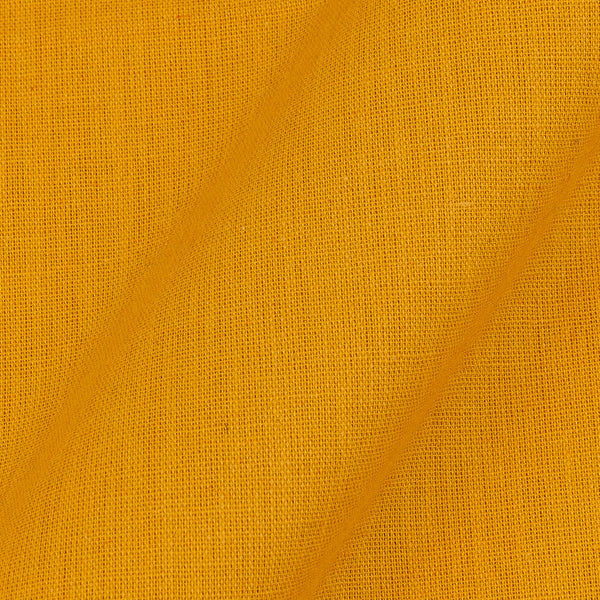 Mustard Yellow Plain Cotton Flex Fabric – Fabcurate