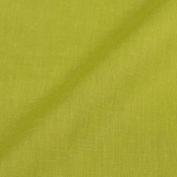 Cotton Flex [For Bottom Wear]  42 inches Width Parrot Green Colour Fabric