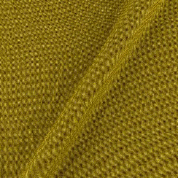 Cotton Matty Mustard X Green Cross Tone Dyed Fabric Online 4144AL