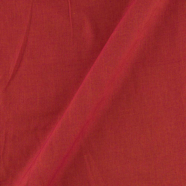 Cotton Matty Orange X Rani Pink Cross Tone Dyed Fabric Online 4144AY