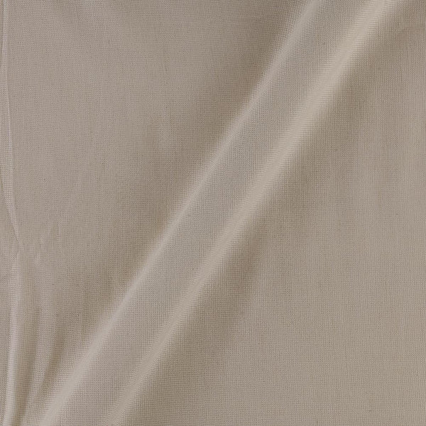 Cotton Matty Cream White Colour Dyed Fabric Online 4144CM