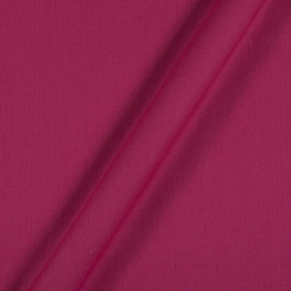 Flex [Cotton Linen] Fuchsia pink Colour 43 Inches Width Fabric freeshipping - SourceItRight
