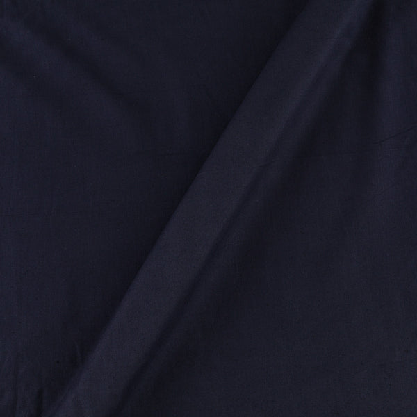 Flex [Cotton Linen] Navy Blue X Black Cross Tones 42 Inches Width Fabric