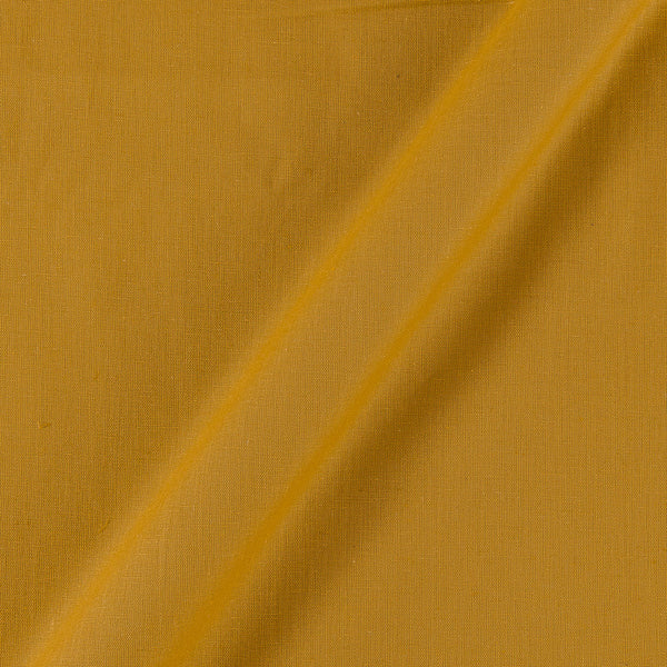 Flex [Cotton Linen] Mustard Colour 45 Inches Width Fabric