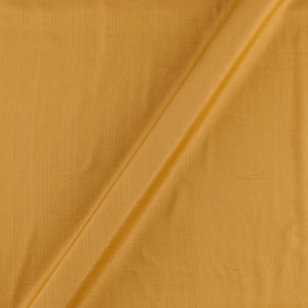 Santoon Mustard Gold Colour Dyed 43 Inches Width Viscose Fabric