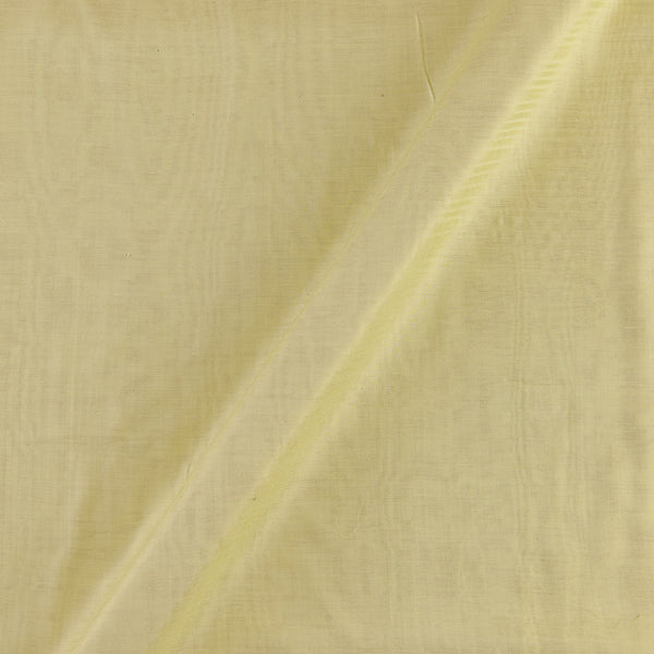 Santoon Pale Yellow Colour Dyed 43 Inches Width Viscose Fabric