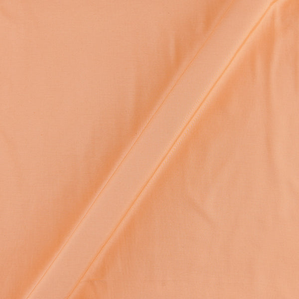 Santoon Peach Colour Dyed 42 Inches Width Viscose Fabric