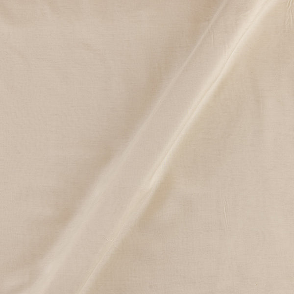 Santoon Cream White Colour Dyed 43 Inches Width Viscose Fabric