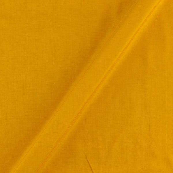 Santoon Golden Orange Colour Dyed 42 Inches Width Viscose Fabric