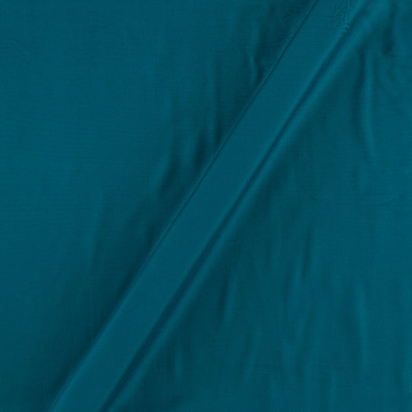 Santoon Teal Colour Dyed 43 Inches Width Viscose Fabric