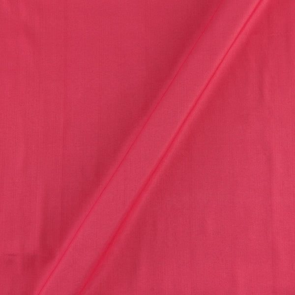 Santoon Carrot Pink Colour Dyed 43 Inches Width Viscose Fabric