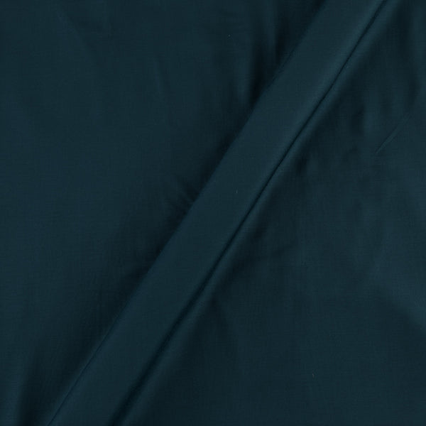 Santoon Teal Blue Colour Dyed 43 Inches Width Viscose Fabric