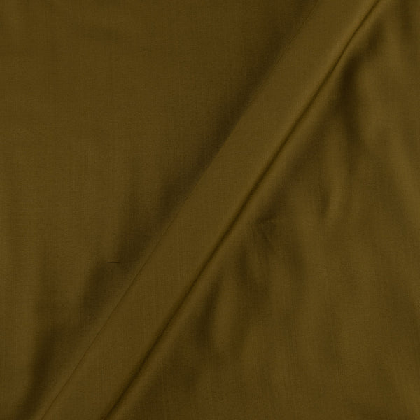 Santoon Brown Colour Dyed 41 Inches Width Viscose Fabric