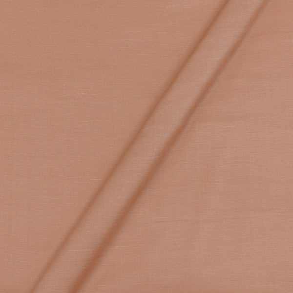 Poly Linen Satin Rose Gold Colour Fabric freeshipping - SourceItRight