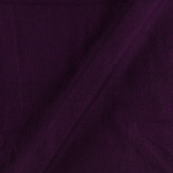 Buy Magenta X Black Cross Tone Ikat Type Two Ply Pochampally Plain Cotton Fabric Online 4168AO