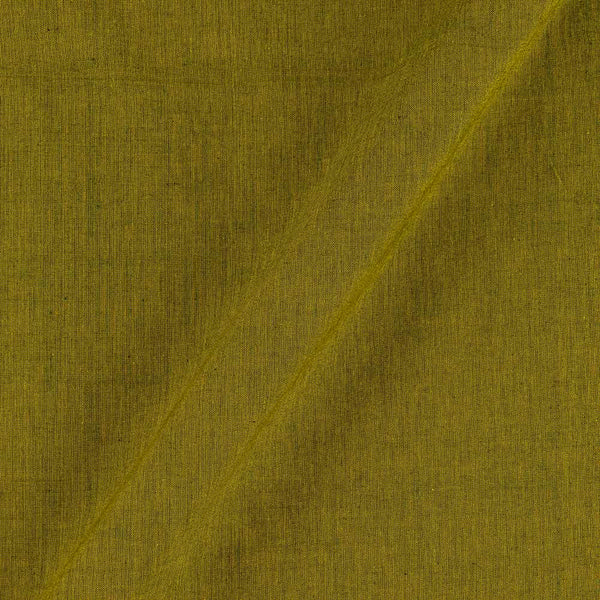 Buy Acid Lime Green Colour Ikat Type Two Ply Pochampally Plain Cotton Fabric Online 4168AP