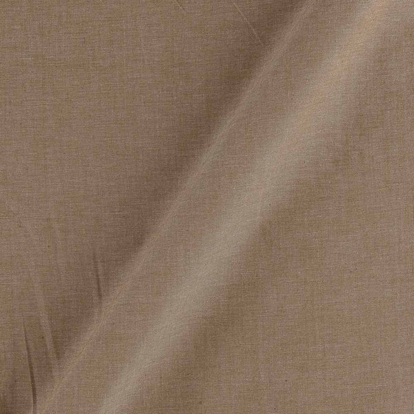 Buy Beige Colour Ikat Type Two Ply Pochampally Plain Cotton Fabric Online 4168AR