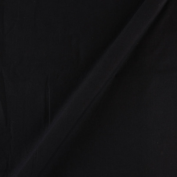 Black Colour Ikat Type Two Ply Pochampally Plain Cotton Fabric Online 4168A