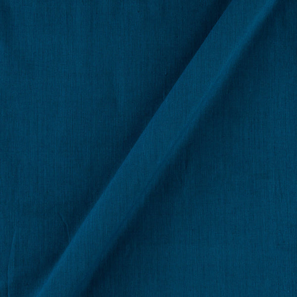 Blue X Purple Cross Tone Ikat Type Two Ply Pochampally Plain Cotton Fabric Online 4168Y