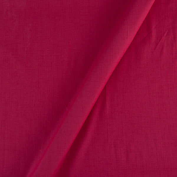 Rayon Slub Fuchsia Pink Colour Stretchable Fabric 4190AG