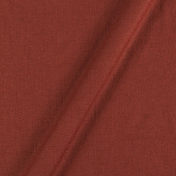 Rayon Slub Rust Colour Stretchable Fabric freeshipping - SourceItRight