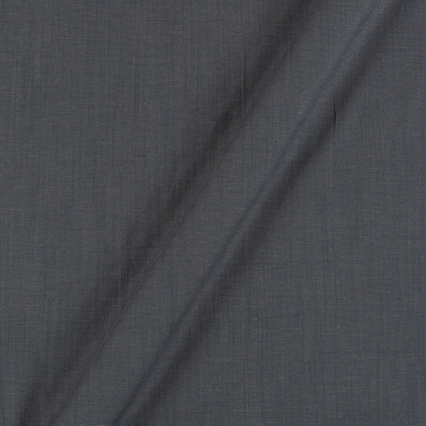 Rayon Slub  Steel Grey Colour 42 Inches Width Stretchable Fabric freeshipping - SourceItRight