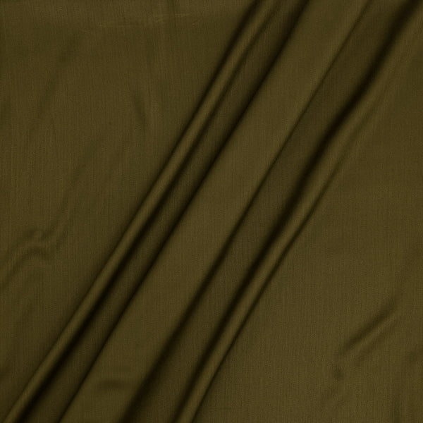 Dyed Modal Satin [Modal Silk] Mehendi Green Colour Premium Viscose Fabric