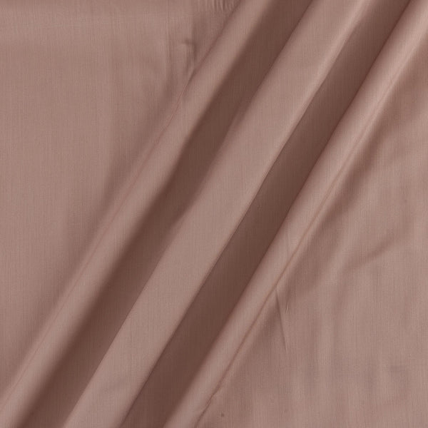 Dyed Modal Satin [Modal Silk] Rose Gold Colour 43 Inches Width Premium Viscose Fabric