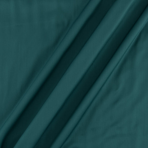 Dyed Modal Satin [Modal Silk] Dusty Turquoise Colour 43 Inches Width Premium Viscose Fabric