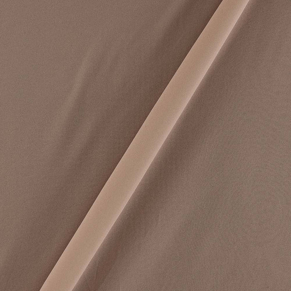 Buy Georgette Dove Grey Colour Plain Dyed Polyester Fabric 4194AW Online