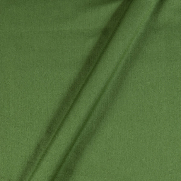 Cotton Satin Moss Green Colour 43 Inches Width Plain Dyed Fabric freeshipping - SourceItRight