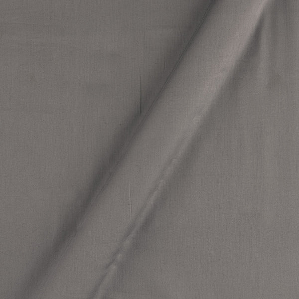 Cotton Satin Dove Grey Plain Dyed Fabric 4197BT Online