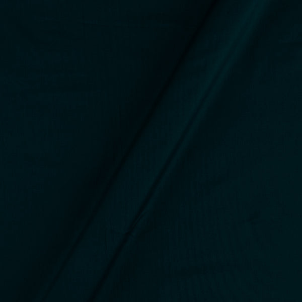 Cotton Satin Teal Colour Plain Dyed Fabric Online 4197CE 