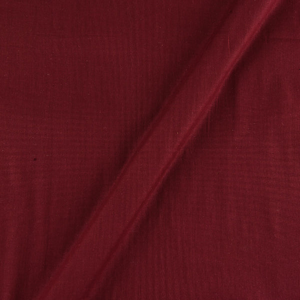Cotton Pagri Voile Rubia for Lining Maroon Colour 42 Inches Width Fabric