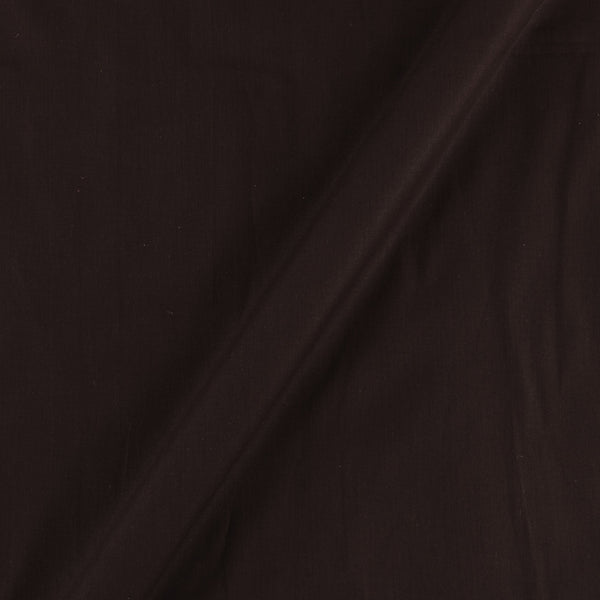 Cotton Pagri Voile Rubia for Lining Dark Coffee Colour 42 Inches Width Fabric