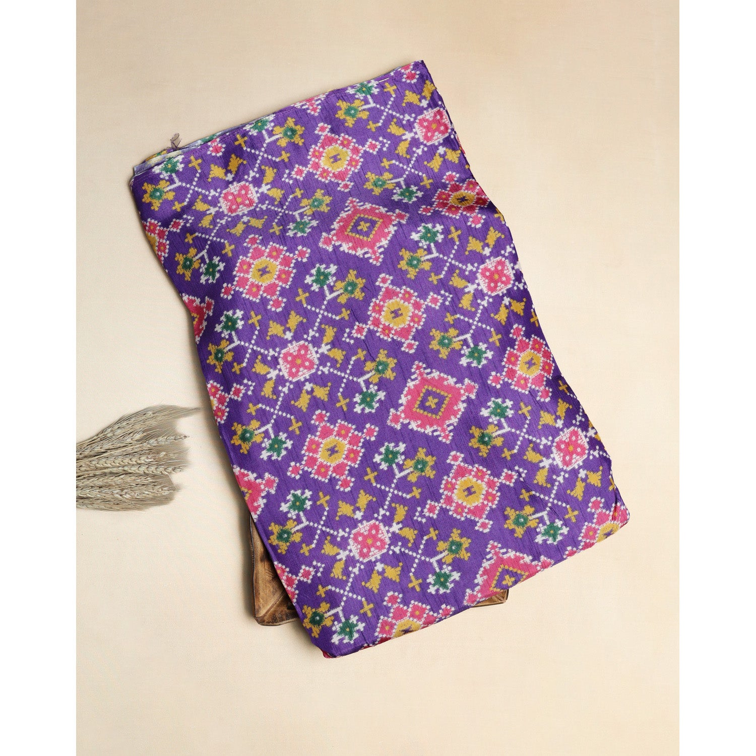 DOLA SILK PATOLA PRINTED FABRIC