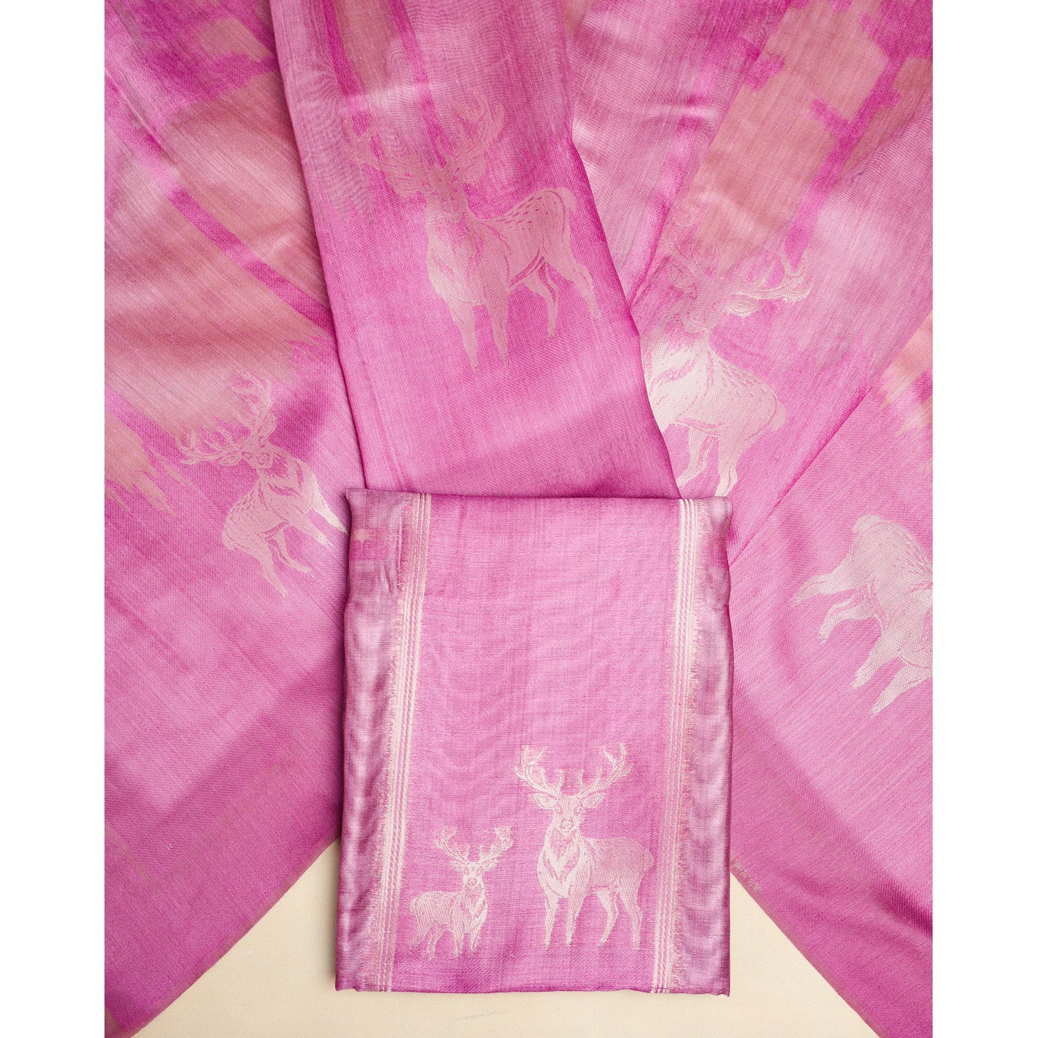 SILK JAMDHANI SUIT SET