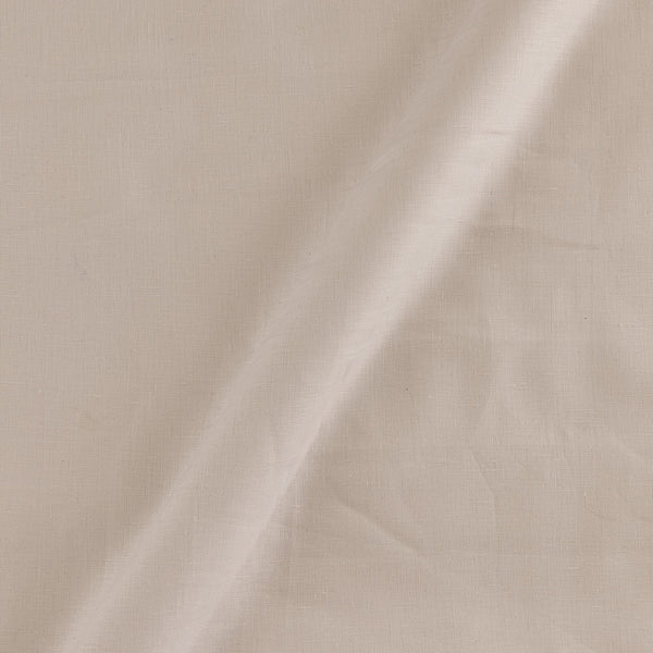Premium Pure Linen Pearl White Colour 58 inches Width Shirting & All Purpose Fabric